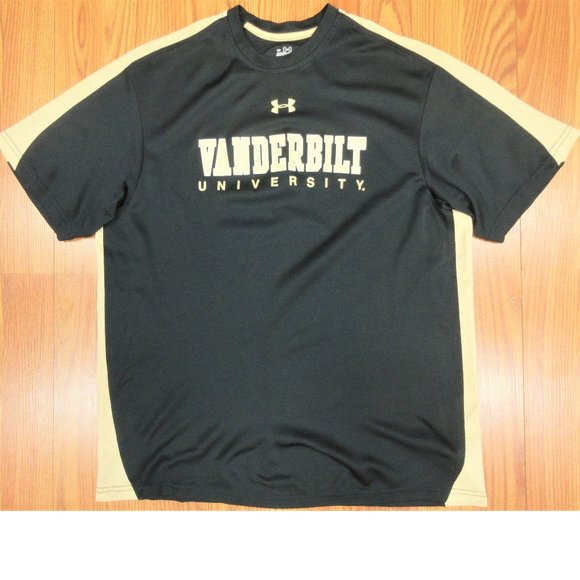 Under Armour Other - VANDERBILT COMMODORES UNDER ARMOUR T-SHIRT BLACK Sz SMALL, S